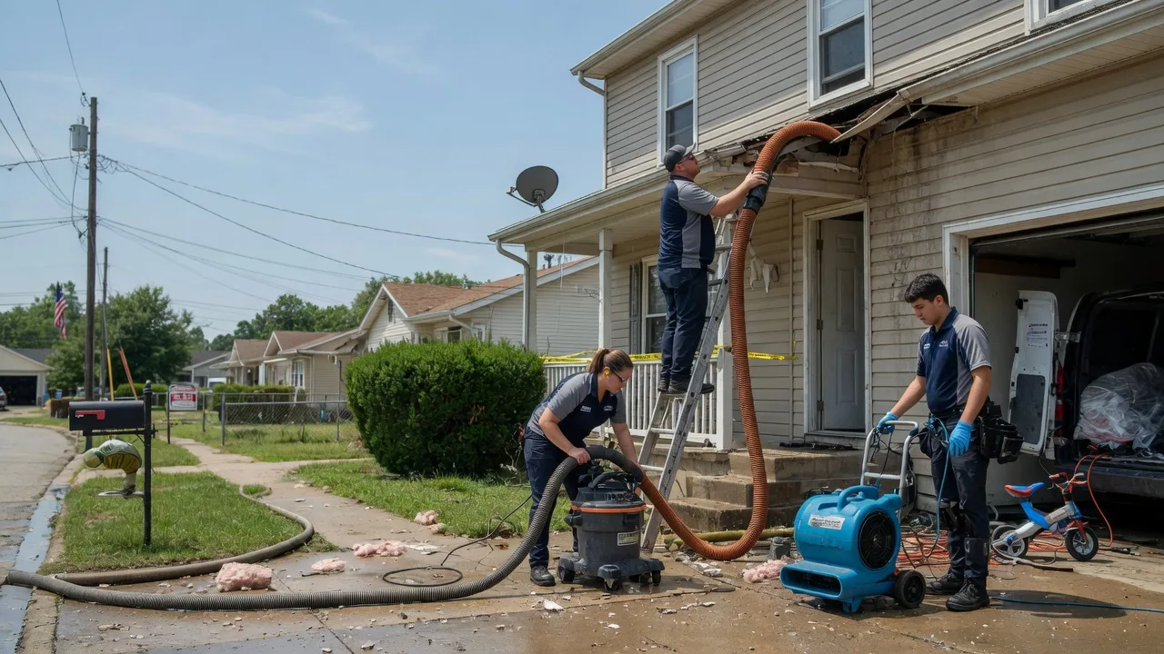 Water Damage Restoration in Commerce, MO near me